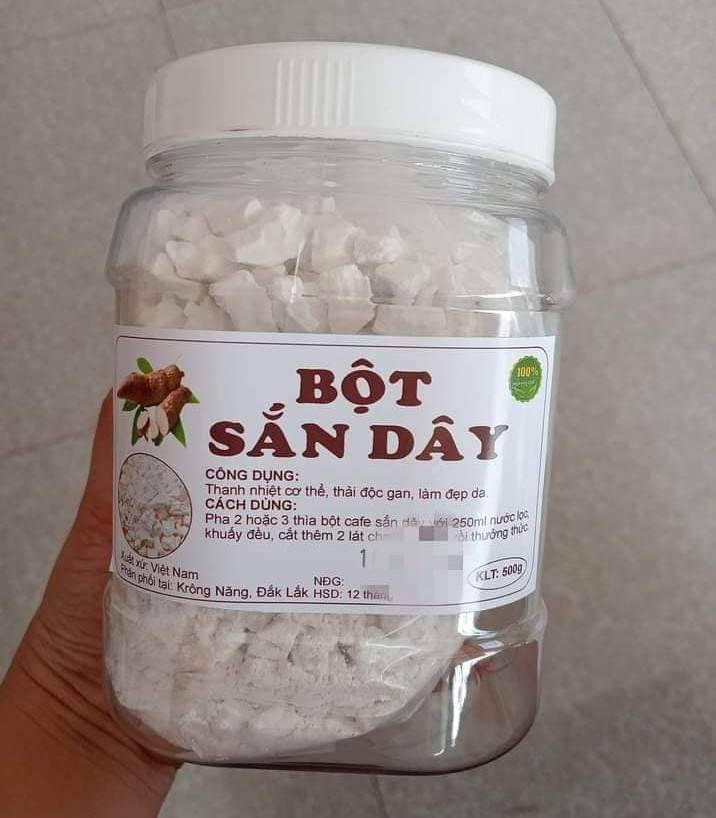 Bột sắn dây nguyên chất